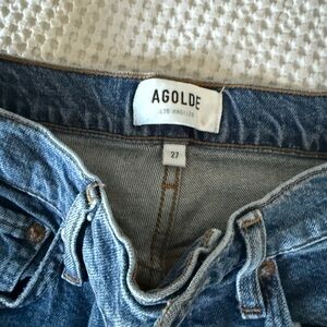 Agolde Classic Denim Jeans